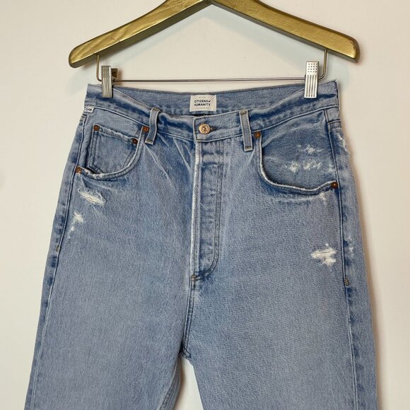 CITIZENS of Humanity Pony Boy Loose Fit Baggy Straight Leg 90s Harem Jeans \\ 27 - Picture 3 of 13